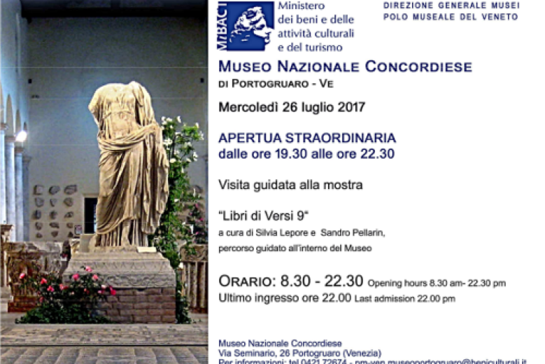 Apertura straordinario Museo Concordiese Apertura straordinario Museo Concordiese