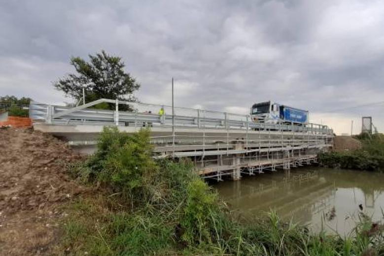 canale ponte della pace ponte sp 58